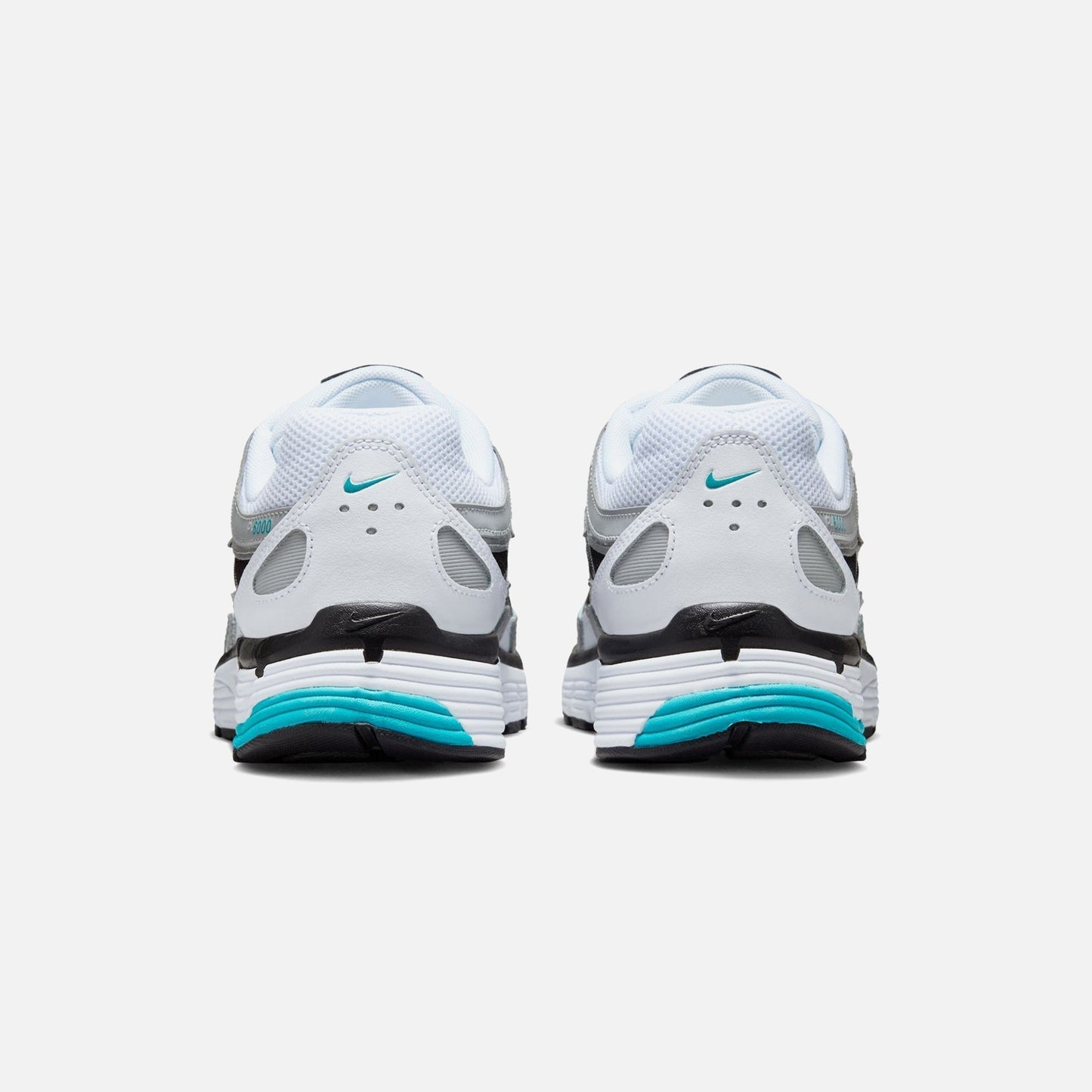 P-6000 - White / Dusty Cactus / Metallic Silver / Black