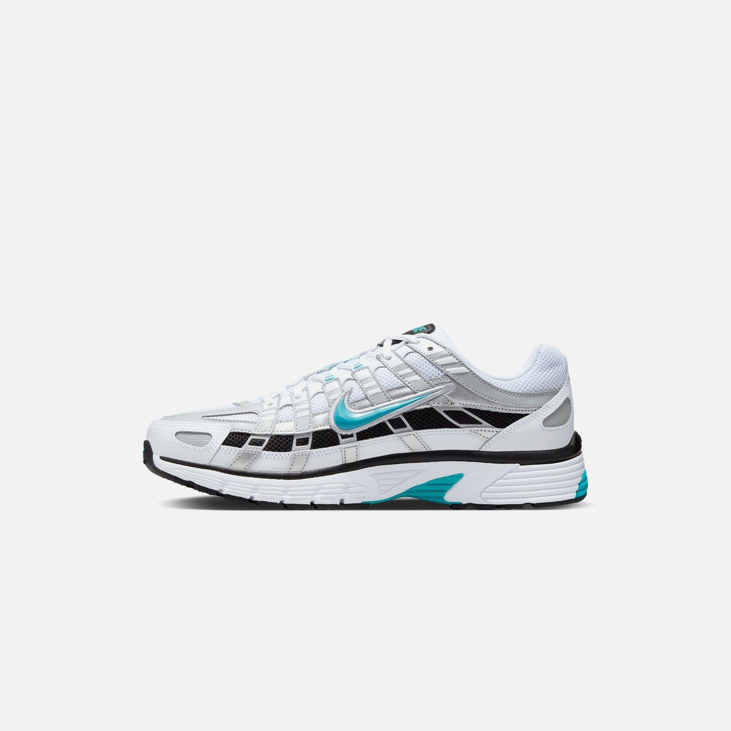 P-6000 - White / Dusty Cactus / Metallic Silver / Black