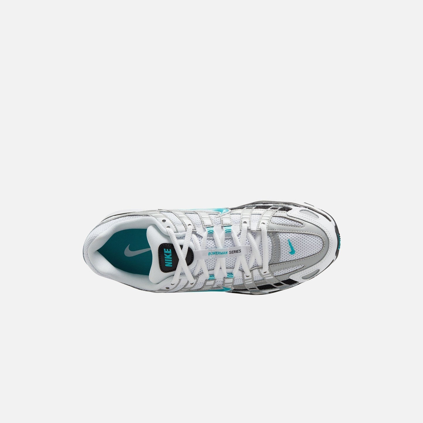 P-6000 - White / Dusty Cactus / Metallic Silver / Black