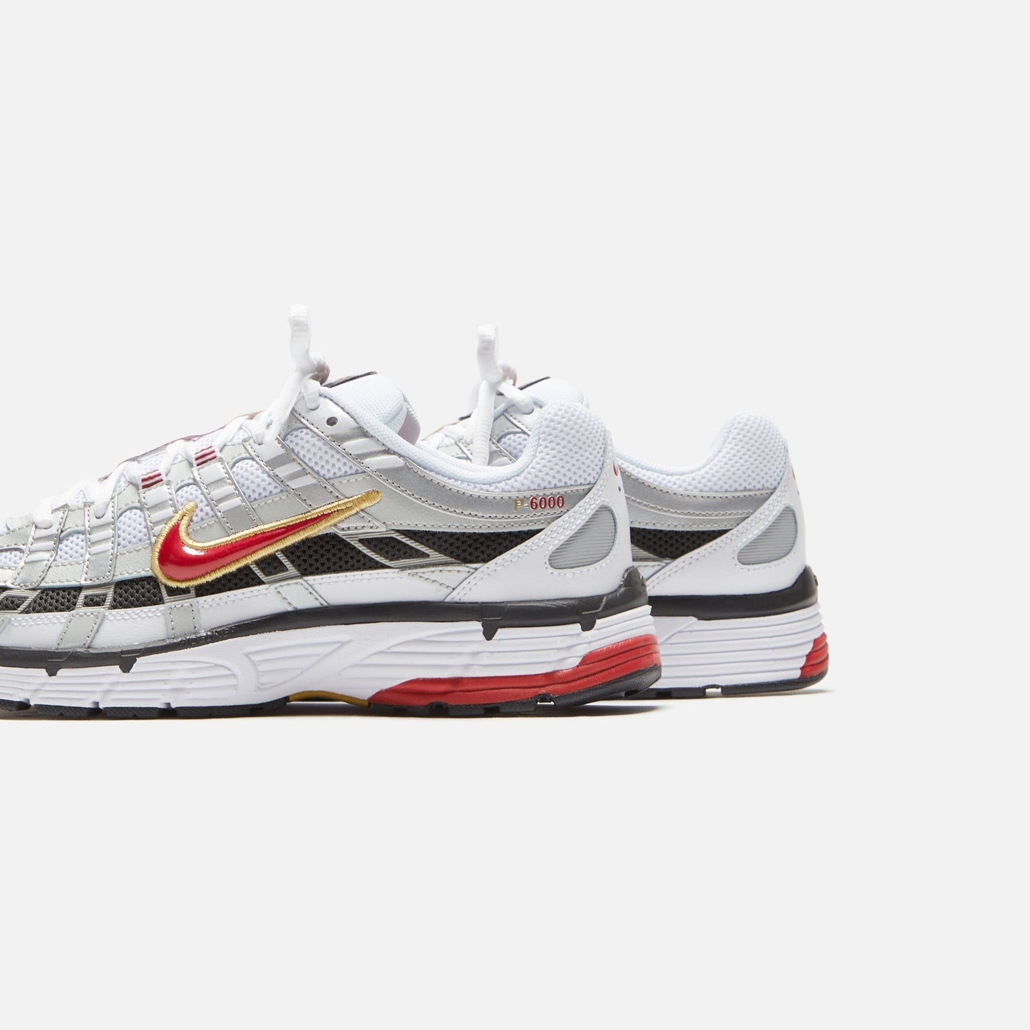 P-6000 - White / Varsity Red / Metallic Platinum