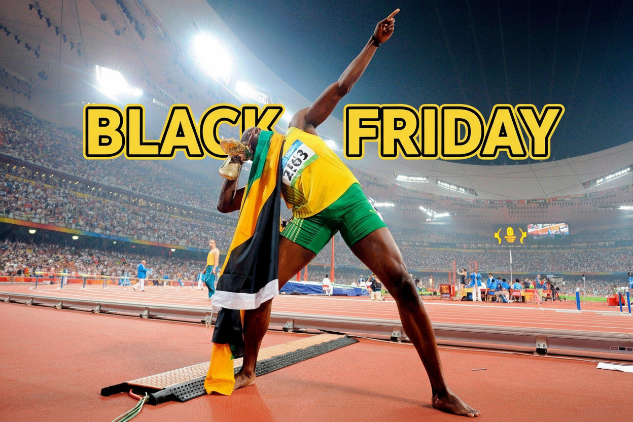 BLACK FRIDAY en arrière-plan